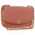 Borsa a catena con patta CHANEL Matelasse Diana Canvas Orange Gold CC Auth BA15758SAV D'oro Arancione