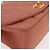 Borsa a catena con patta CHANEL Matelasse Diana Canvas Orange Gold CC Auth BA15758SAV D'oro Arancione - vista 15