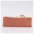 Borsa a catena con patta CHANEL Matelasse Diana Canvas Orange Gold CC Auth BA15758SAV D'oro Arancione - vista 6