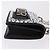 Borsa a tracolla con catena Christian Dior J'adior in pelle nera e argento Auth ka6468SAM Nero - vista 4