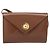 Céline Bolsa de Ombro CELINE Couro Marrom Dourado Auth 205342 - vista 13