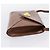 Céline Bolsa de Ombro CELINE Couro Marrom Dourado Auth 205342 - vista 4