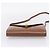 Céline Bolsa de Ombro CELINE Couro Marrom Dourado Auth 205342 - vista 5