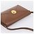 Céline Bolsa de Ombro CELINE Couro Marrom Dourado Auth 205342 - vista 6