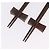 LOUIS VUITTON Baguette Chop Stick Set Wood VIP Only Brown M99171 Auth BA15582V - view 3