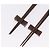 LOUIS VUITTON Baguette Chop Stick Set Wood VIP Only Brown M99171 Auth BA15582V - view 7