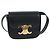 Céline CELINE Triomphe Shoulder Pouch Leder Schwarz Gold Auth LN079M Golden - Ansicht 13