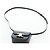 Céline CELINE Triomphe Shoulder Pouch Leder Schwarz Gold Auth LN079M Golden - Ansicht 14