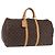 LOUIS VUITTON Monogram Keepall 55 Boston Bag M41424 LV Auth 203102A Monogramme