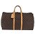 LOUIS VUITTON Monogram Keepall 55 Boston Bag M41424 LV Auth 203102A Monogramme - vue 13