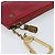 LOUIS VUITTON Epi Pochette Cles Coin Purse Red M63807 LV Auth 206937 Roja - vista 9
