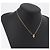 Collana Christian Dior Metallo Tono Oro Auth ka6500 - vista 17