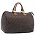 LOUIS VUITTON Monogram Speedy 35 Handtasche M41524 LV Auth 205360 Monogramm
