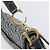 Borsa Double Saddle Christian Dior Trotter Canvas Navy Gold Tone Auth 206654V Blu navy - vista 18