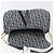Borsa Double Saddle Christian Dior Trotter Canvas Navy Gold Tone Auth 206654V Blu navy - vista 19