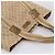 Borsa Tote GUCCI GG Canvas Sherry Line Beige 189669 Auth 206693 - vista 6