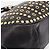 Borsa a Tracolla Miu Miu Pelle Nero Tono Oro Auth 167742M - vista 18