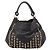 Borsa a Tracolla Miu Miu Pelle Nero Tono Oro Auth 167742M - vista 2