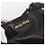 Borsa a Tracolla Miu Miu Pelle Nero Tono Oro Auth 167742M - vista 21