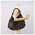Borsa a Tracolla Miu Miu Pelle Nero Tono Oro Auth 167742M - vista 27