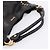 Borsa a Tracolla Miu Miu Pelle Nero Tono Oro Auth 167742M - vista 7