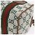 Bolsa de mão GUCCI GG Canvas Web Sherry Line 2way Green Gold 856055 Auth ka6448M Verde - vista 18