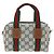 Bolsa de mão GUCCI GG Canvas Web Sherry Line 2way Green Gold 856055 Auth ka6448M Verde - vista 2