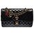 Borsa CHANEL Timeless/Classique in Pelle verniciata Nera - 103960 Nero