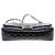 Borsa CHANEL Timeless/Classique in Pelle verniciata Nera - 103960 Nero - vista 10