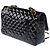 Borsa CHANEL Timeless/Classique in Pelle verniciata Nera - 103960 Nero - vista 5