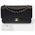 CHANEL Timeless/Classique Tasche aus schwarzem Leder - 103966 - Ansicht 2