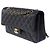 CHANEL Timeless/Classique Tasche aus schwarzem Leder - 103966 - Ansicht 5