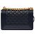 Borsa CHANEL Boy in Pelle Blu Navy - 103963 - vista 3