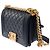 Borsa CHANEL Boy in Pelle Blu Navy - 103963 - vista 4