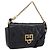 Sac à épaule GIVENCHY en cuir 2way Noir Or Auth 207635A Doré