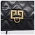 Sac à épaule GIVENCHY en cuir 2way Noir Or Auth 207635A Doré - vue 20