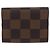 LOUIS VUITTON Damier Ebene Manschettenknöpfe & Etui Ag925 Silber LV Auth BA16096V - Ansicht 2