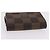 LOUIS VUITTON Damier Ebene Manschettenknöpfe & Etui Ag925 Silber LV Auth BA16096V - Ansicht 5