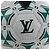 LOUIS VUITTON LV Football Pouch Leather White M02430 LV Auth 206650SM - vista 7
