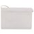 Céline CELINE Circle Shoulder Bag Leather White Silver Auth 207586A Silvery - view 2