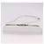 Céline CELINE Circle Shoulder Bag Leather White Silver Auth 207586A Silvery - view 7