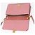 Bolsa de Ombro Miu Miu em Couro Rosa Tom Dourado Auth ka6523A - vista 10