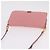 Bolsa de Ombro Miu Miu em Couro Rosa Tom Dourado Auth ka6523A - vista 7
