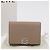 LOEWE Anagram Trifold Wallet Leather Beige Silver Auth 205328M Silvery - view 12