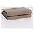 LOEWE Anagram Trifold Wallet Leather Beige Silver Auth 205328M Silvery - view 6
