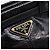 Bolso PRADA Bonnie de piel 2way Negro Oro Auth BA15756SAM Dorado - vista 20