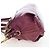 Miu Miu Handtasche Leder 2way Lila Gold Auth 204521V Golden - Ansicht 3