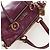 Miu Miu Handtasche Leder 2way Lila Gold Auth 204521V Golden - Ansicht 6