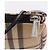 BURBERRY Nova Check Handtasche PVC Leather Beige Silver Auth ka6510A Silber - Ansicht 10