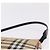 BURBERRY Nova Check Handtasche PVC Leather Beige Silver Auth ka6510A Silber - Ansicht 14